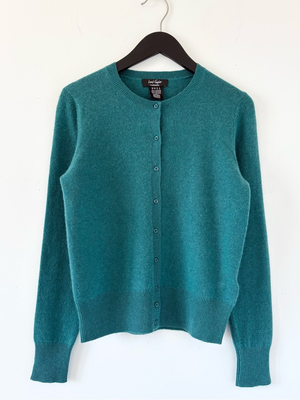 Lord & Taylor 100% Cashmere Cardigan